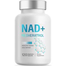 Plant Therapy NAD Supplement 1000mg Resveratrol 120 Capsules
