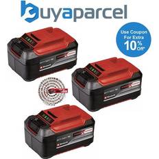 Einhell Batteries & Chargers Einhell 3 x 5.2Ah Plus 18V Battery Power X-Change