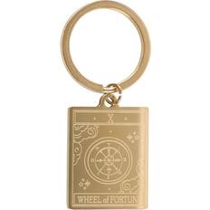 Lompakot ja Avaimenperät Something Different The Wheel Of Fortune Vintage Keyring - Gold