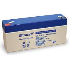 Ultracell Blybatteri 6 V 3.4 Ah UL3.4-6