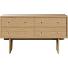 GUBI Cabinets GUBI Private FSC Light Stained Oak Veneer Sideboard