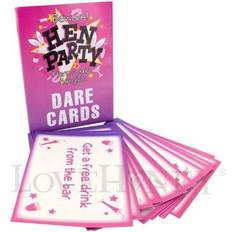 Party Supplies Eurowrap Hen Party Dare Cards Pink