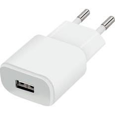 USB Väggladdare 2A Vit