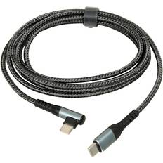 iBox IKUTC100 Svart 2m USB Type-C Kabel