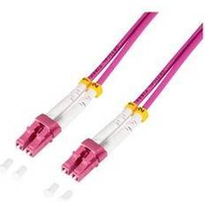 Kablar LogiLink FC4LC02 Fiberoptik LWL Anslutningskabel 50 125 µ