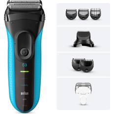 Genopladeligt batteri Barbermaskiner & Trimmere Braun Rasierer Series 3 3010BT Barbermaskine