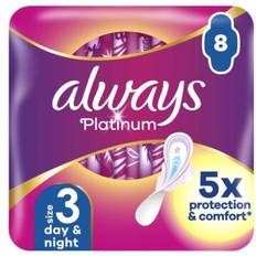 Always Platinum Day Night Pads Size 3