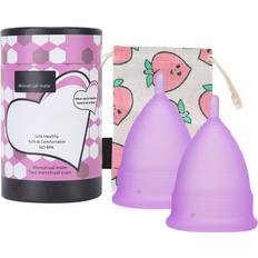 Menstrual Cups on sale Goolrc Menstrual Reusable Silicone Cups Set