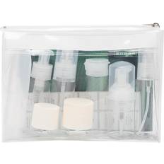Reseflaskor Goolrc 8Pcs Plastic Travel Bottle Set
