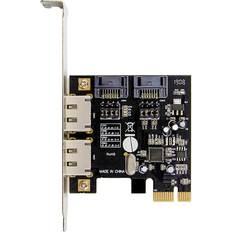 Tlily PCIE ESATA SATA III Expansion Card ASM1061