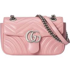 Gucci Clutches Gucci Marmont Series Clutch Mini Pink - Light Pink