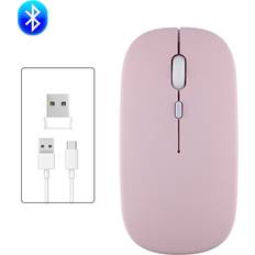 Pink Standard Mice Maxpower Rechargeable Wireless Bluetooth Mouse