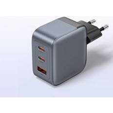 GaN USB-C C+A 70W Charger Gray