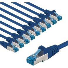 Kabler Goobay CAT 6A Patchkabel SFTP 5 m Blå