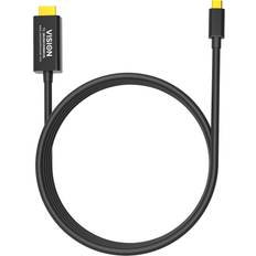 Kablar Vision Adapterkabel 24 Pin USB-C HDMI Hane 2 m
