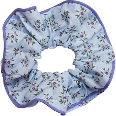 Black Colour Bcsidney Scrunchie Sky Blue One Size