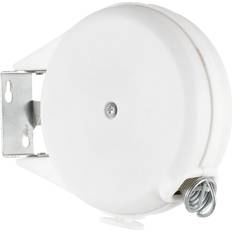 Clas Ohlson Utdragbar Tvättlina Utomhus Inomhus 12m White