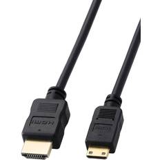Elecom Mini HDMI to HDMI Converter Cable 2m