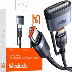 Mcdodo USB-C to USB-C MagSafe 3 Cable Black