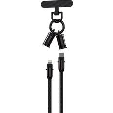 Kablar devia 2-i-1 USB-C Till Lightning 27W Cable Lanyard