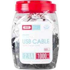 USB Till Lightning Kabel 2.1A 50Pcs