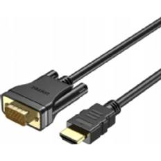 Kabler Unitek HDMI to VGA Cable FullHD 60Hz 2 m 2m