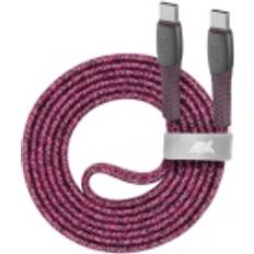 Kabler Rivacase PS6105 RD12 USB C USB 2.0 Cable 1.2 m
