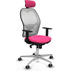 Rosa Kontorsstolar Ergonomisk Kontorstol Med Huvudstöd 1D086G2 Rosa Kontorsstol