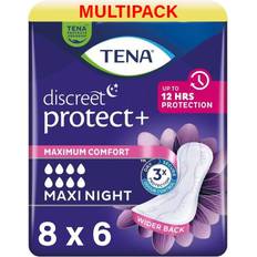 TENA Lady Discreet Maxi Night Incontinence Pads 8 Packs