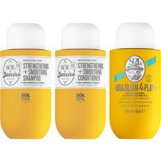 Sol de Janeiro Mini 4 Play Moisturizing Shower Cream Gel Body Wash Set