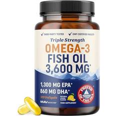 Omega-3 Fish Oil Supplement 3600 mg