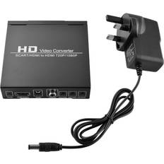 Professional SCART HDMI to HDMI Converter Monitor Box