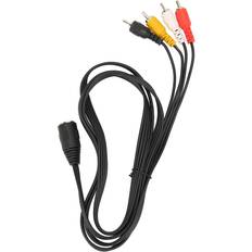 Andoer 5 Pin DIN to 4 RCA Cable Adapter