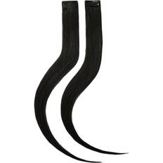 Clip-on-extensions Rapunzel of Sweden Single Invisible Clip-ins 2 Stk Black 1.0 40 cm