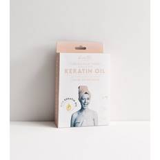 Pink Keratin Oil Hair Towel New Look