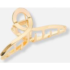 Montini Hårprodukter Montini Guldfärgad Hårklämma Ögla 7.5 cm