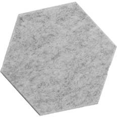 Akustikbehandlungen INF Akustikplatten Schalldämmende Paneele Grau 20-pack