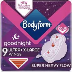 Bodyform Ultra Goodnight Extra Large Sanitary Towels 3 x 9