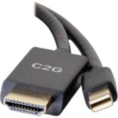 C2G 3ft Mini DisplayPort Male to HDMI Adapter Cable