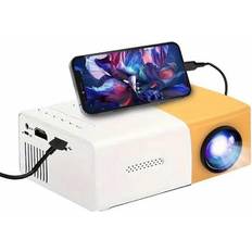 Projectors Tlily HD 1080P Mini LED Projector 400 Lumen
