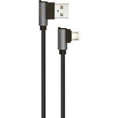 V-TAC Kabler V-TAC 1m Micro USB Kabel L-Type Diamond