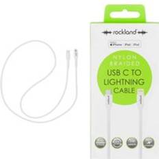 Braided iPhone Fast Charge USB C Lightning Cable 1m