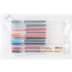 Muji Gel Pens Muji Coloured Gel Pens Set of 10 0.5 mm