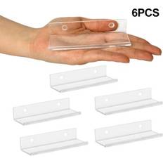 CD & Vinyl Storage Clear Acrylic Wall Mount Storage Set