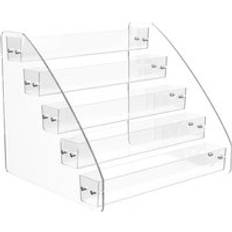 CD & Vinyl Storage Tlily CD Holder 5 Tier Display Rack
