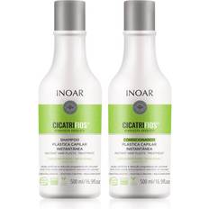 Hårprodukter CicatriFios Sæt Til Skadet Og Skrøbeligt Hår 2x500 ml
