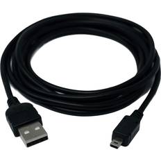 System-S USB 2.0 Cable for USB-A to USB Mini-B 8-Pin 180 cm