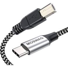 Kablar Moswag USB B MIDI Nylon Cable 16.4 Fuß 5 m