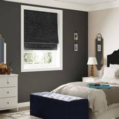 Black Roman Blinds Dunelm Genoa Chenille Blackout Roman Blind