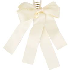 Hair Clip Bow Ivory